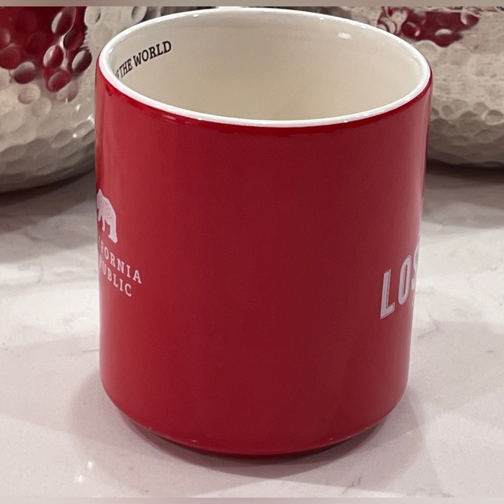 Red Los Angeles City Mug - NWT - Picture 3 of 6